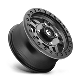 Fuel UTV D918 ANZA BEADLOCK 15x7 +38mm Matte Gun Metal