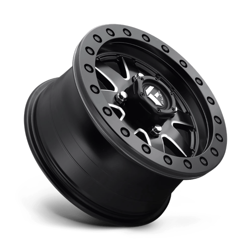 Fuel UTV D938 MAVERICK BEADLOCK 15x7 +38 Matte Black Milled