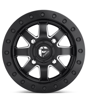 Fuel UTV D938 MAVERICK BEADLOCK 15x7 +38 Matte Black Milled