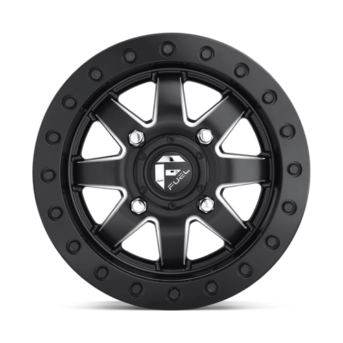 Fuel UTV D938 MAVERICK BEADLOCK 15x7 +38 Matte Black Milled