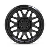 Black Rhino DELTA 20x9.5 +12mm Gloss Black