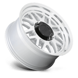 Black Rhino Delta 20x9.5 -18mm Silver with Machined Face