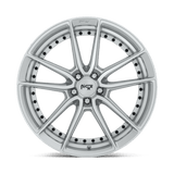 Niche M221 DFS 22x10.5 +40mm Gloss Silver Machined (5x120)