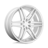 DUB 1PC Dirty Dog Silver wheel