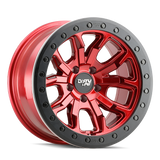 Dirty Life DT-1 9303 Crimson Candy Red wheel