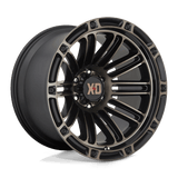 XD XD846 DOUBLE DEUCE 20x10 -18mm Satin Black with Dark Tint