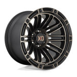 XD XD846 DOUBLE DEUCE 20x10 -18mm Satin Black With Dark Tint
