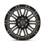 XD XD846 DOUBLE DEUCE 20x10 -18mm Satin Black With Dark Tint