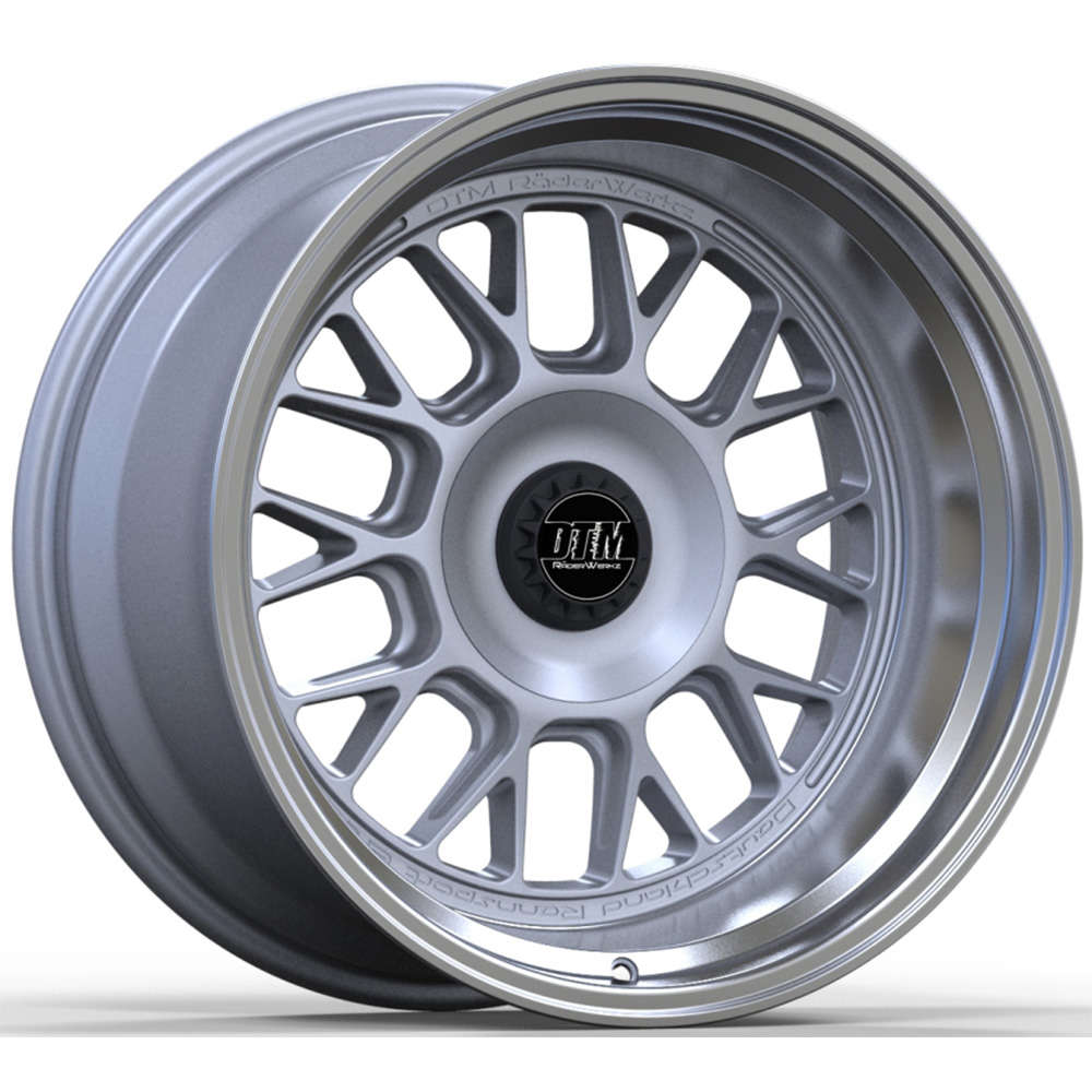 DTM DTM-WB10 Matte Silver with a Machined Lip