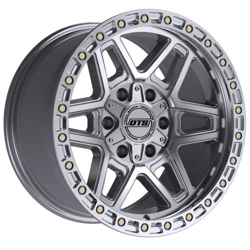 DTS 602MS Silver with Machined Spoke Faces