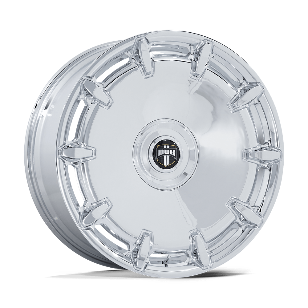 DUB 1PC Cheef Chrome wheel