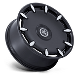 DUB Cheef 24x9 +38 Gloss Black Milled premium large-diameter wheel