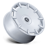 DUB 1PC Cheef 26x10 +30mm Silver with Machined Spokes