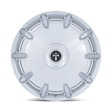 DUB 1PC Cheef 26x10 +30mm Silver with Machined Spokes