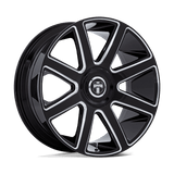 DUB 1PC DC273 PULL Black wheel