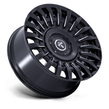 DUB DC272 HONCHO 22x9 +15 Gloss Black Milled premium wheel for muscle cars and trucks