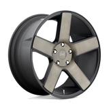 DUB 1PC Baller Black wheel
