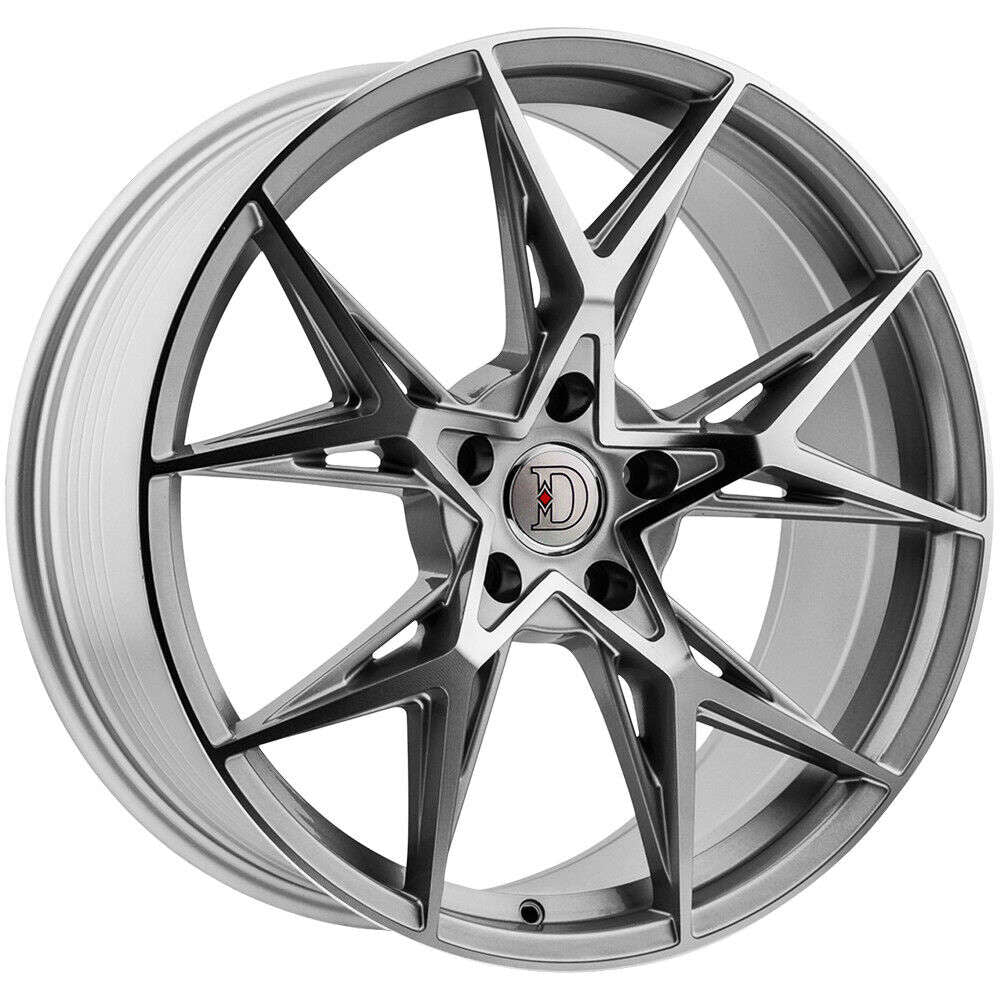 Defy D11 Silver with Machined Spoke Faces