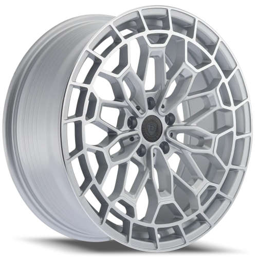 Defy D13 Silver with Machined Spoke Faces