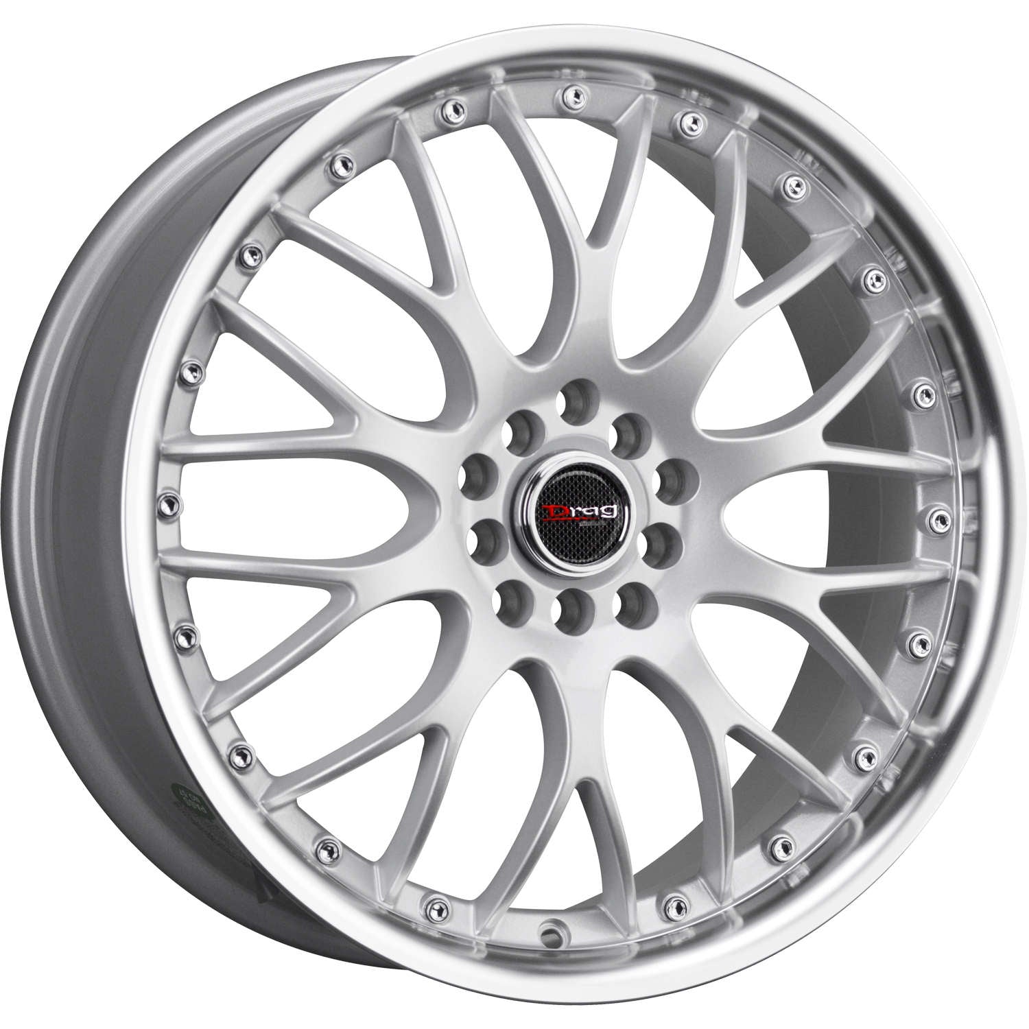 Drag DR19 Silver with a Machined Lip