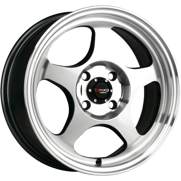 Drag DR23 Gunmetal Gray with Machined Faces and Lip Wheel