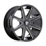 DUB 1PC S109 PUSH Black wheel