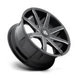 DUB S109 Push 20x8.5 +10 Gloss Black Milled premium wheel