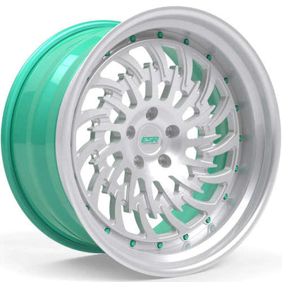 ESR Forged Classic ES18 Classic Brushed Silver wheel