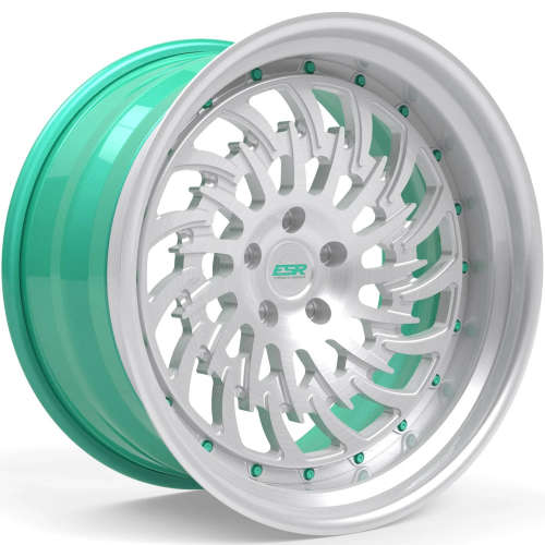 ESR Forged Classic ES18 Classic Brushed Silver wheel