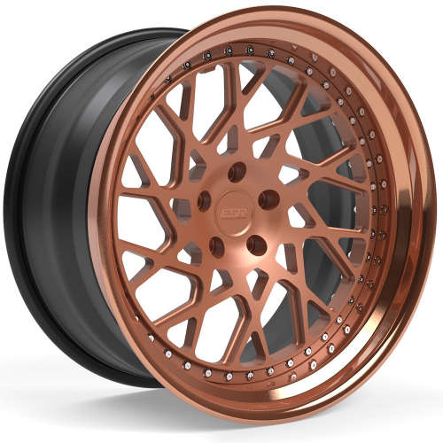 ESR Forged Classic ES3-T Classic Copper with a Step Lip and Matte Black Barrel with Exposed Hardware