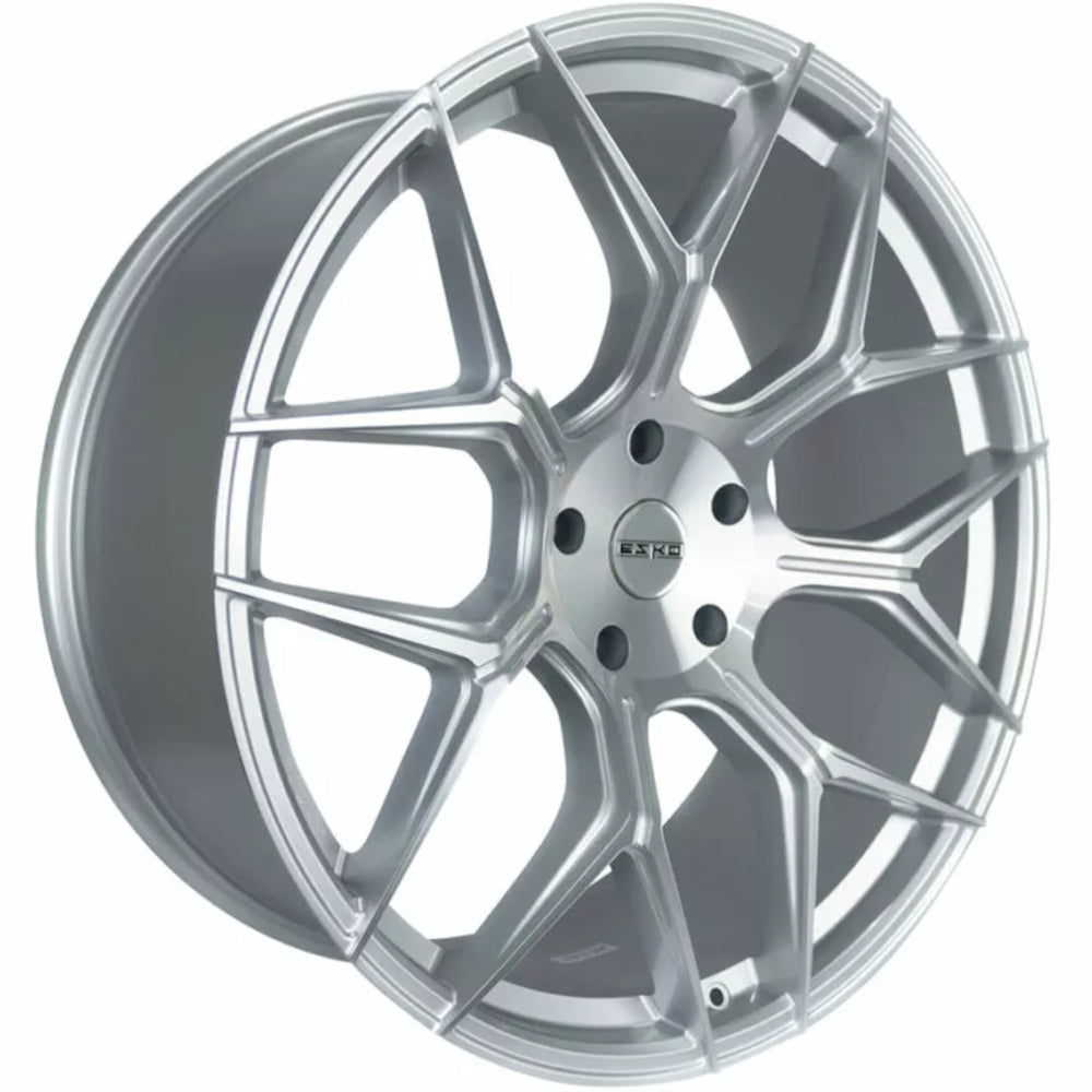 Esko Esko 1 Silver with Machined Spoke Faces Wheel