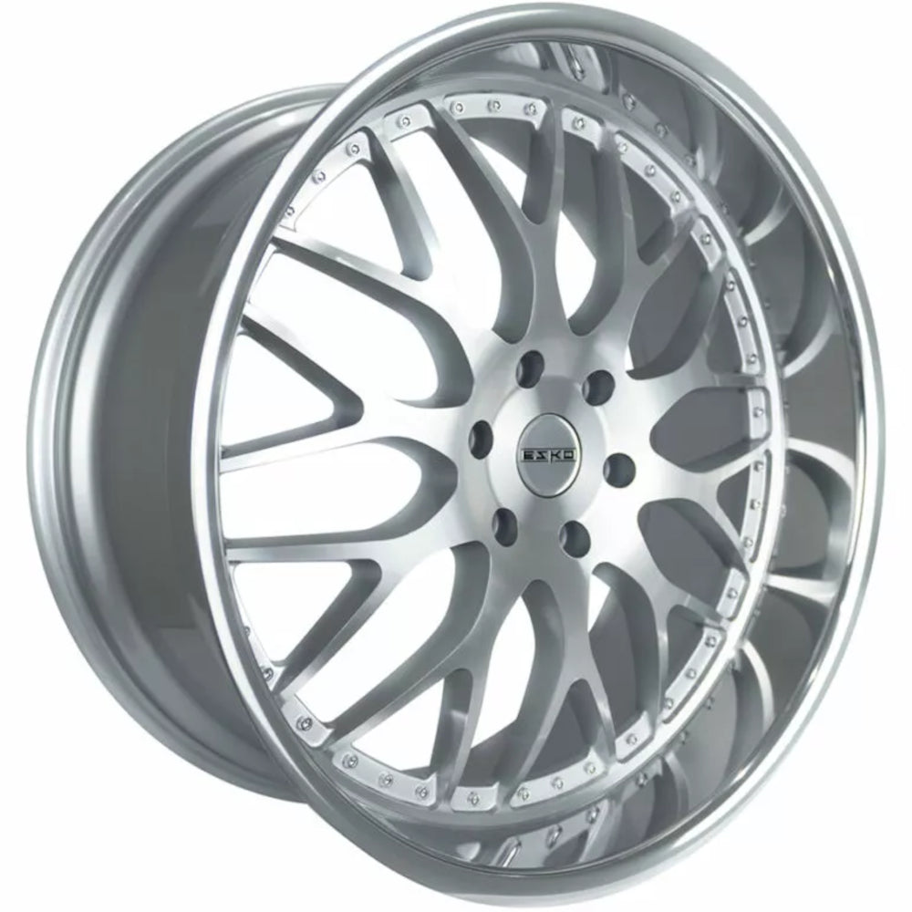 Esko Esko 4 Silver with a Polished Lip Wheel