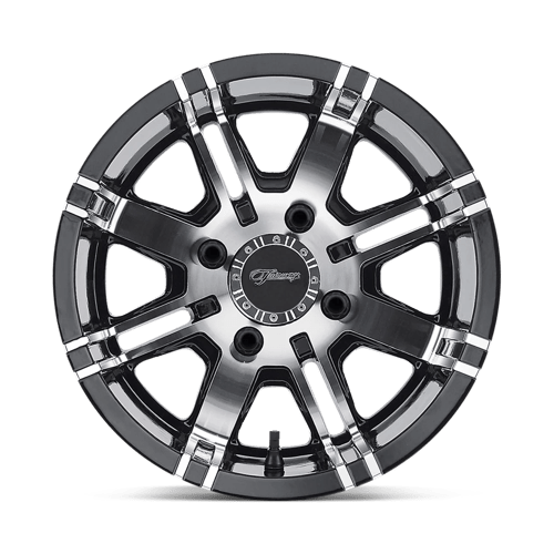 Fairway Alloys FA119 AGGRESSOR 12x7 -40 Machined Gloss Black
