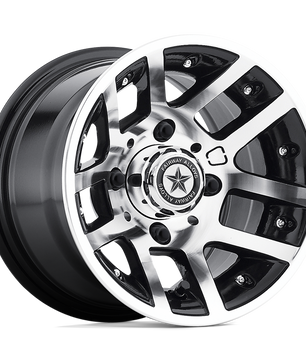 Fairway Alloys Fa121 Illusion Machined Gloss Black