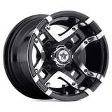 Fairway Alloys FA123 PRESTIGE 10x7 -25mm Gloss Black Machined