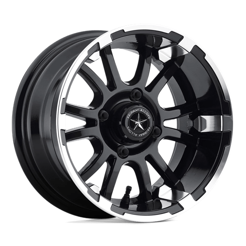 Fairway Alloys FA134 SIXER 14x6.5 -20 Machined Matte Black