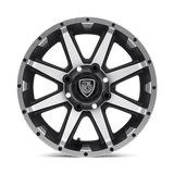 Fairway Alloys FA136 REBEL 14x6.5 -23mm Machined Matte Black (4x101.6)