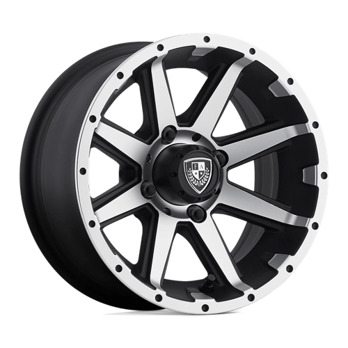 Fairway Alloys FA136 REBEL 14x6.5 -23 Machined Matte Black