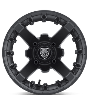 Fairway Alloys FA138 BATTLE 12x7 -47 Matte Black