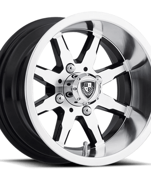 Fairway Alloys FA142 SHIFT 12x6 -30 Machined Gloss Black
