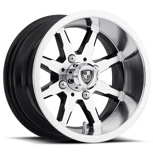 Fairway Alloys FA142 SHIFT 12x6 -30 Machined Gloss Black