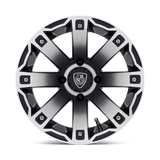 Fairway Alloys FA143 RAGE 12x7 -47mm Machined Gloss Black