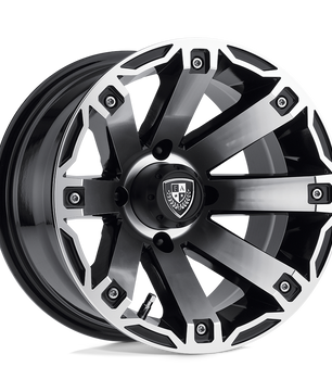 Fairway Alloys Fa143 Rage Machined Gloss Black
