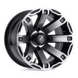 Fairway Alloys FA143 RAGE Black wheel