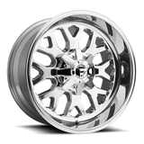Fuel 1PC D586 TITAN 20x10 -18mm High Luster Polished