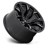 Fuel 1PC D803 FLAME 20x10 -18mm Gloss Black Milled