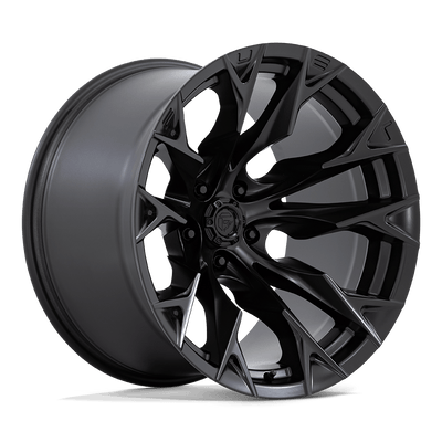 Fuel 1PC Flame 5 Black wheel