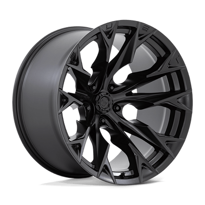 Fuel 1PC Flame 5 Black wheel