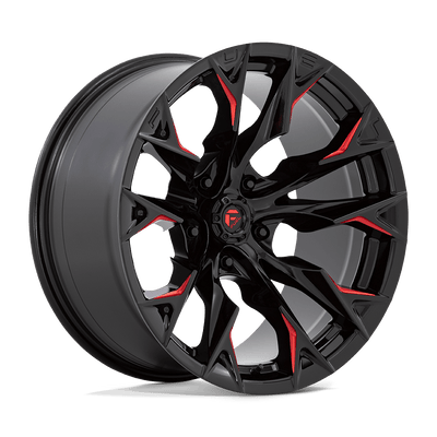 Fuel 1PC Flame 5 Black wheel