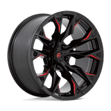 Fuel 1PC D823 FLAME Black wheel